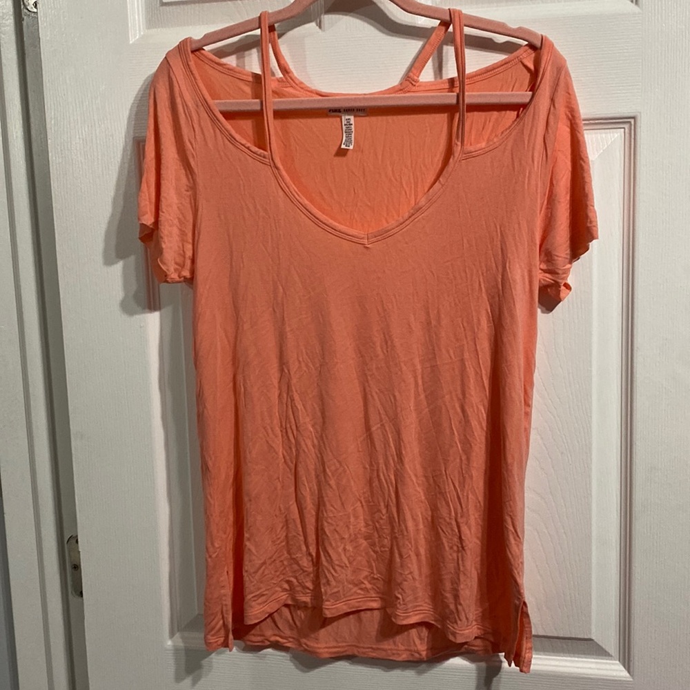 Pink Victoria’s Secret top